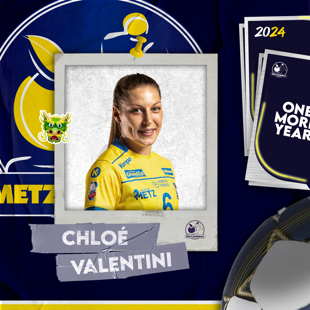Chloé Valentini restera Messine en 2024. Metz Handball