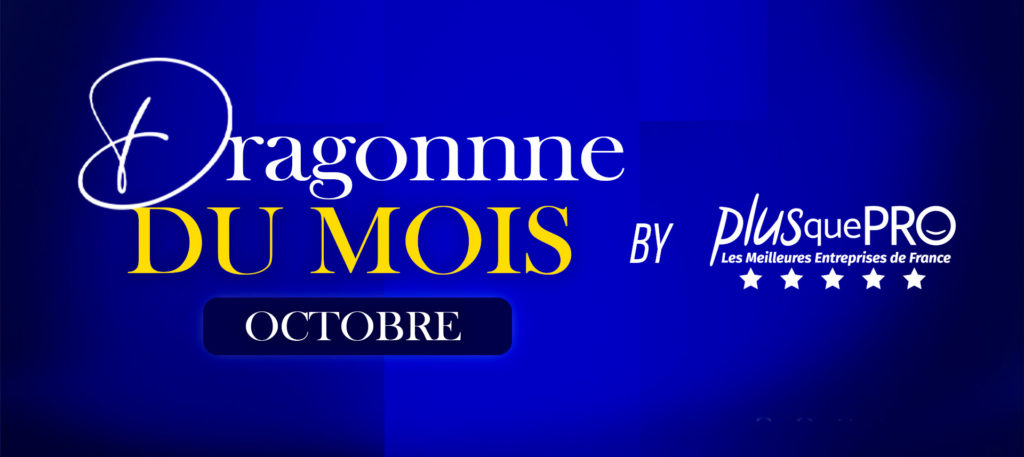 Sarah Bouktit élue Dragonne du mois d'octobre.