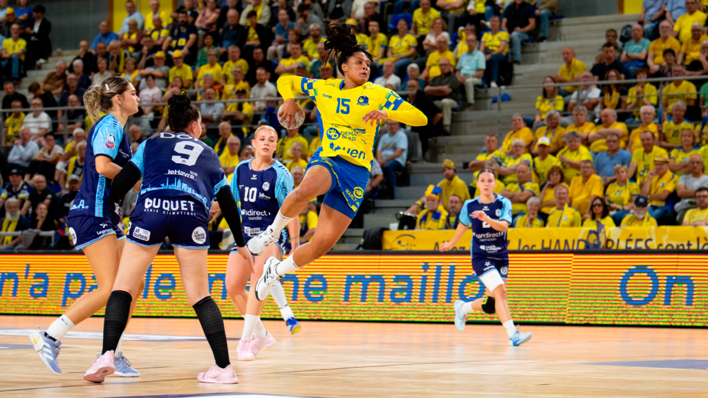 Anne Emmanuelle Augustine quittera Metz Handball à l’été 2026.