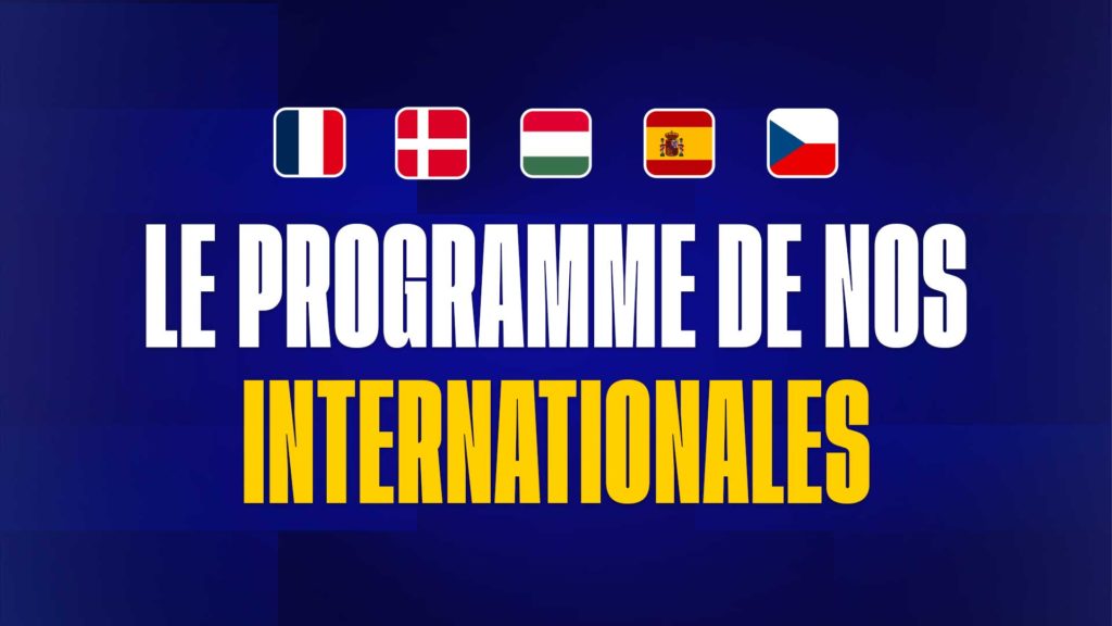 Dix Dragonnes avec leur sélection nationale !