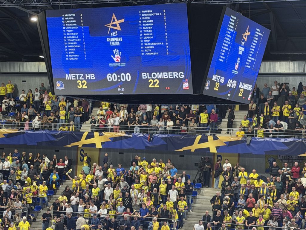 Metz Handball – HSG Blomberg-Lippe. Toujours plus haut