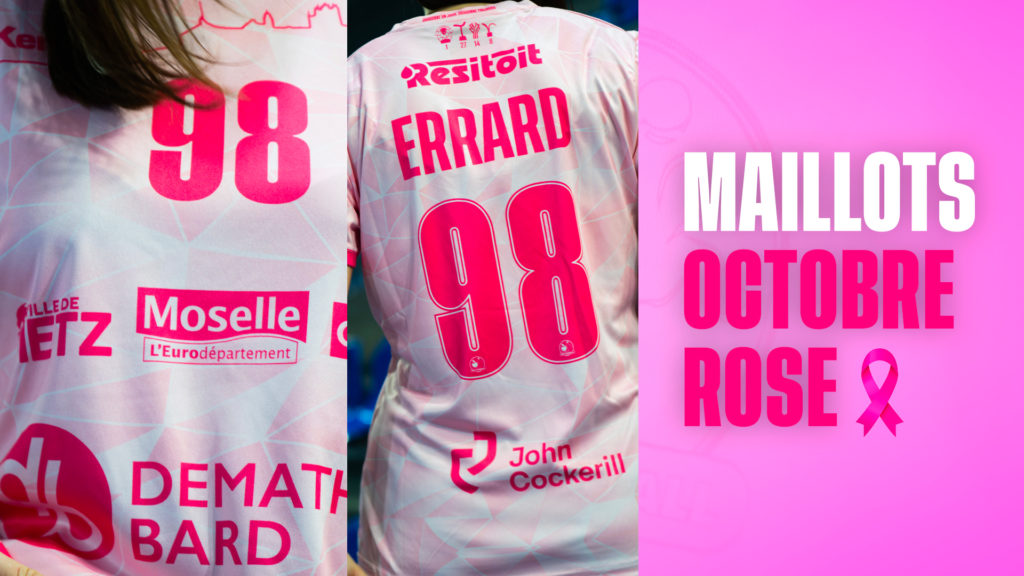 Les maillots Octobre Rose sont disponibles en précommande !